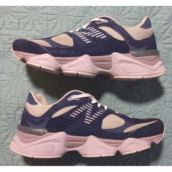New Balance Men\'s 9060 Navy Ice Wine Sz 7M ( W\'s 8.5) Y2K Style ABSORB Comfort main image 10